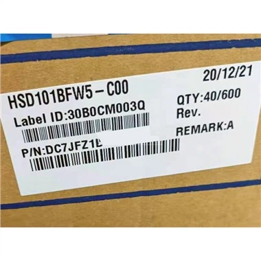 10,1 inča 1024*600 Tft LCD ekran HSD101BFW5-C00